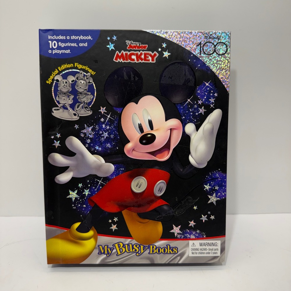 Disney Mickey Mouse Clubhouse My Busy Books Disney 100 Special Edition Activity